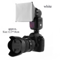New Flash Diffuser Reflector Softbox Professional Mini Photo Diffuser Round Square Soft Light Box for Canon Nikon Sony Camera