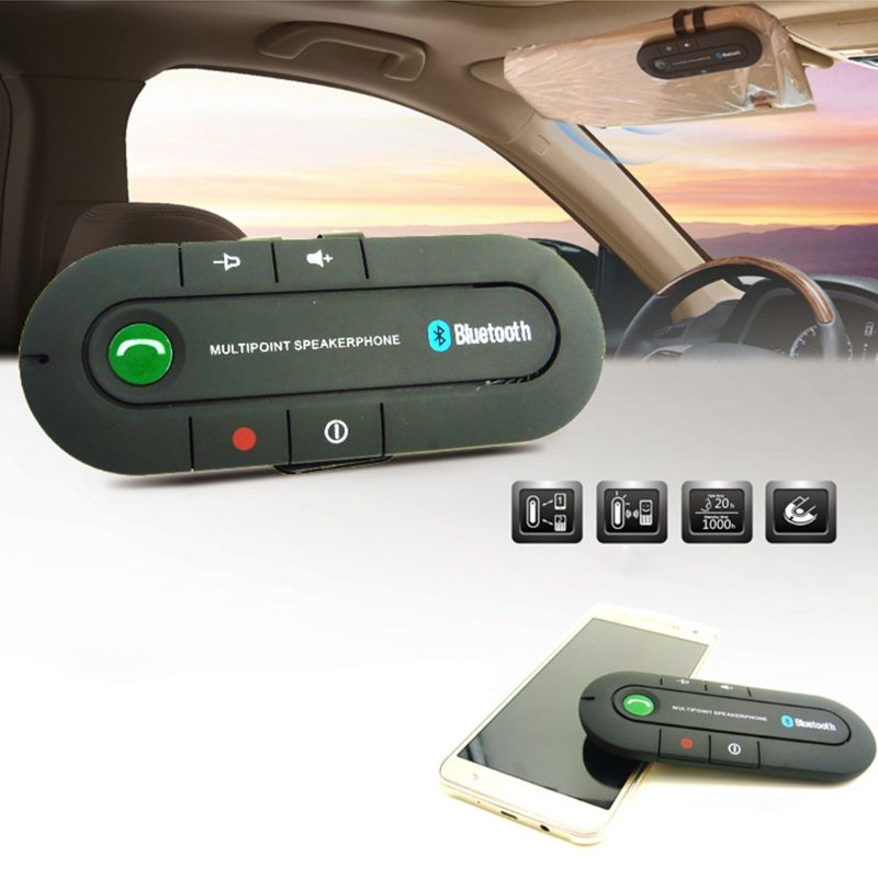 Car Visor On-board Bluetooth Speakerphone Car Bluetooth Phone Bluetooth Hands Free Portable Wireless Bluetooth