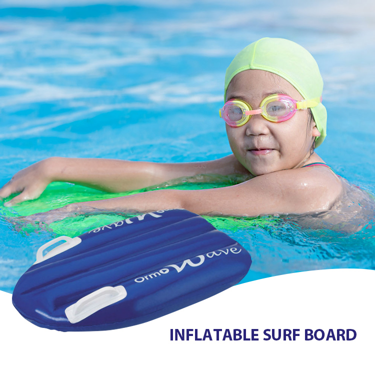24x18cm Pvc Kids Kickboard Inflatable Surfing Board 1
