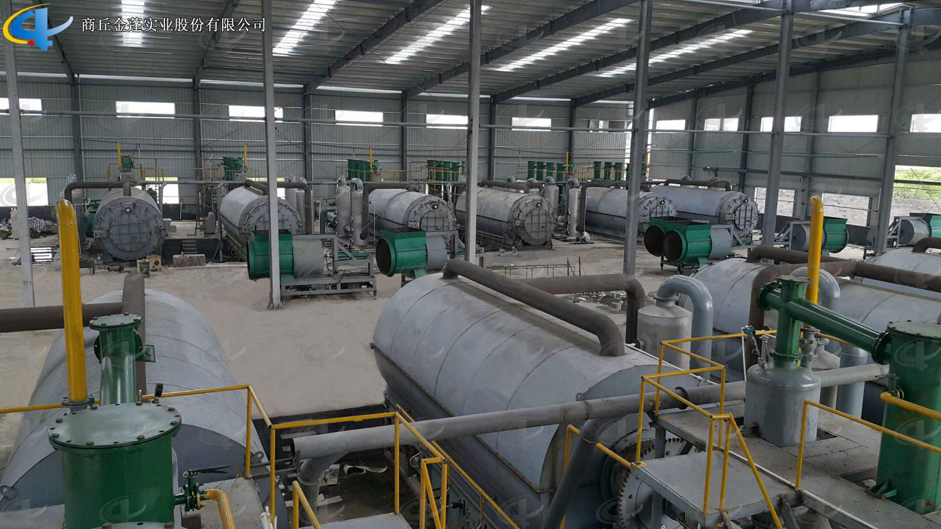 Batch Waste Tyre Pyrolysis Plant