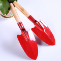 Wooden Handle Small Shovel Household Gardening Tools Meaty Pots Loose Soil Flowers Planting Excavation Iron Shovel Digging Spade