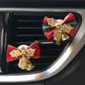1pc Christmas Flower Car Fragrance Air Freshener Perfume Clip Auto Air Conditioning Vent Outlet Clip