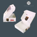 Rigid white 3-layer corrugated paper mailing box