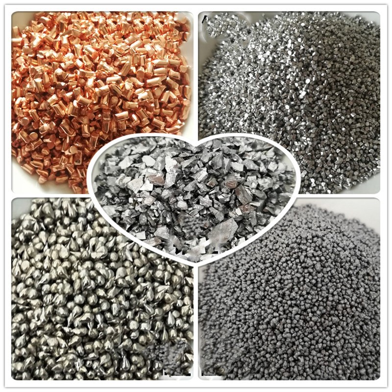 High purity copper, tin, tungsten, chromium, bismuth, molybdenum, indium, tellurium and other metal particles with purity 99.9%