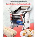 FKM240 Electric Dough Roller Stainless Steel Dough Sheeter Noodle Pasta Dumpling Maker Machine 220V 110V Roller Blade Changable