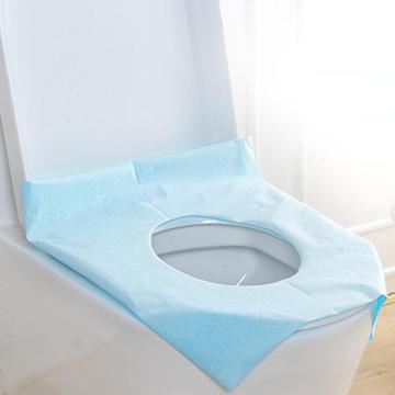 10Pcs Disposable Paper Travel Hygienic Portable Waterproof Toilet Seat Cushion Mat Pad Cover Protector Bathroom Supplies Set