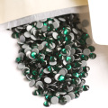 YANRUO 2058HF SS20 Emerald 1440Pcs Strass Hot Fix Rhinestones Adhesive Flat Back DIY Hotfix Glass Crystal For Crafts