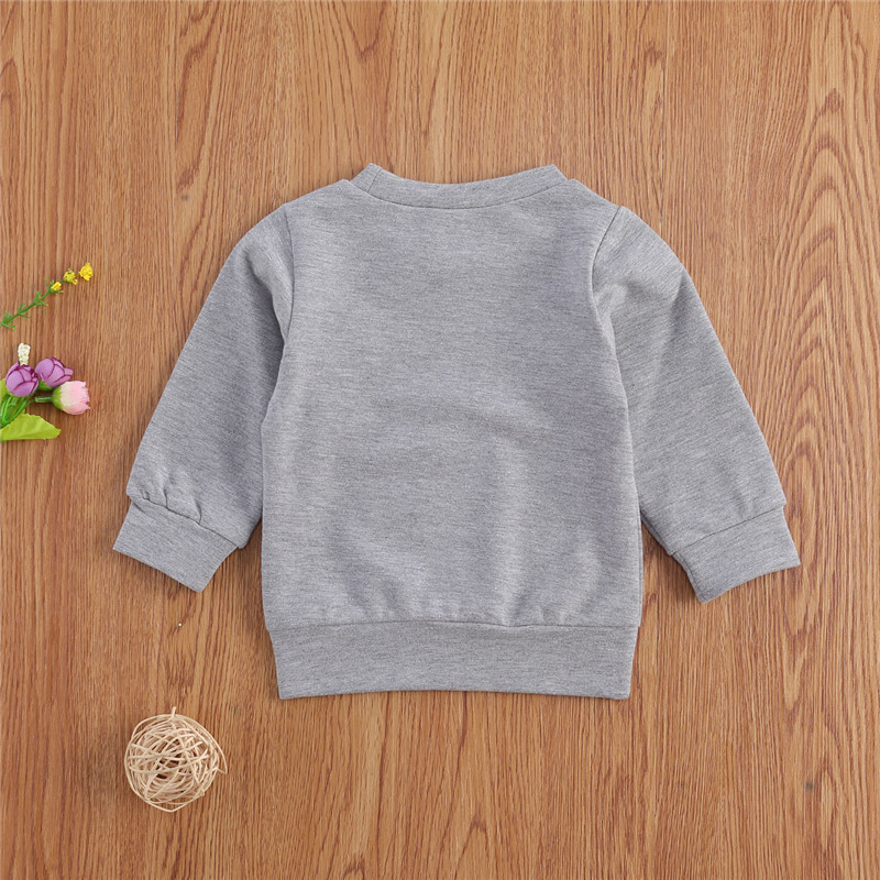 New born Baby Sweatshirts 2021 Autumn Winter Long Sleeve Letter Print Hoodies Baby Boys Girls Hoodies