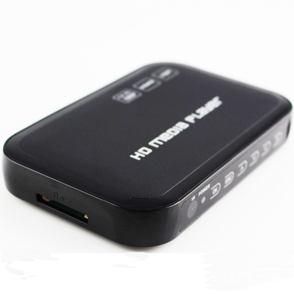 REDAMIGO HDD Player Mini Full HD1080p H.264 MKV HDD HDMI Media Player Center USB OTG SD AV TV AVI RMVB RM HDDM3