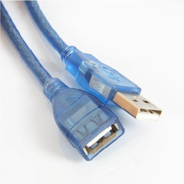 Hot 30CM 150CM 3M 5M Universal USB 2.0 Extension Cable 1m High Speed M/F Male To Female Wire data Connector Adapter