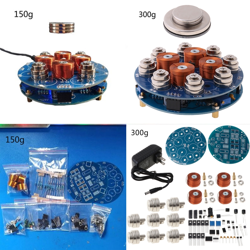 1Set 150g/300g Intelligent Magnetic Levitation DIY Kits Suspension Magnetic Electronic Module Finished Products for Middle Colle