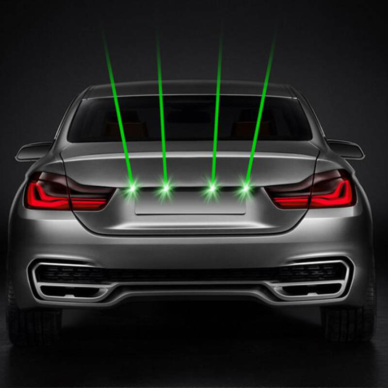 Car Prevent collision Projector Laser rear front bumper fog Turn Signal running Ambient light Warning decor lamp