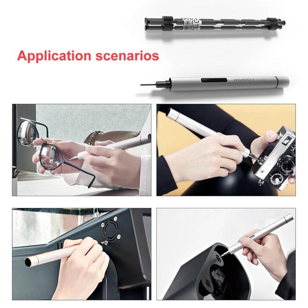 Wowstick 1P+ Mini Electric Screwdriver Kit Cordless Power Screw Driver For Phone Camera Precise Repair Tool