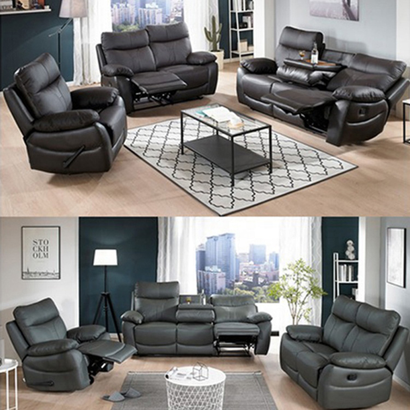 Remote Control Recliner Sofa Set