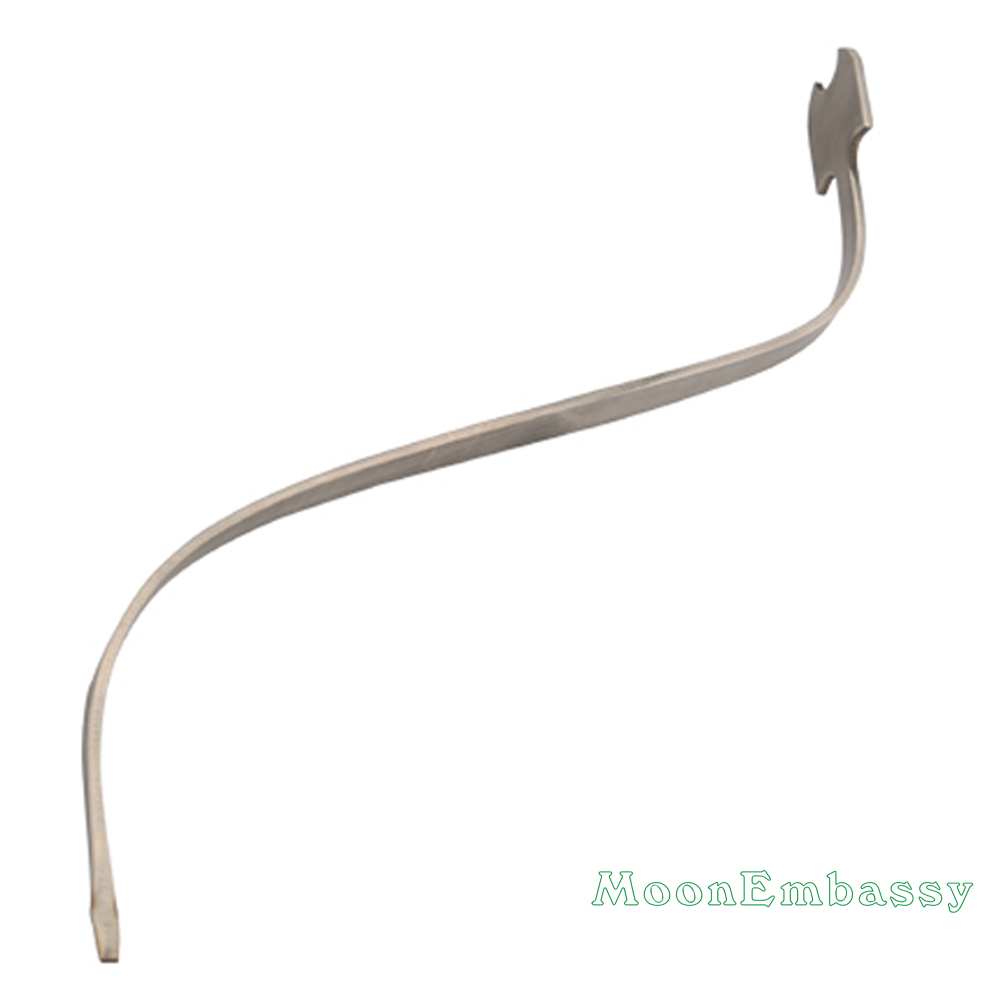 MoonEmbassy Cello S Style Sound Post Setter Upright Double Bass Stainless Steel Column Hook Tool Accessories