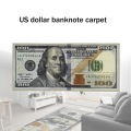 Creative Vintage Currency Money Dollars Painting Entry Door Mat Porch Carpet Rectangle Coral Fleece Home Living Room Decor Rug