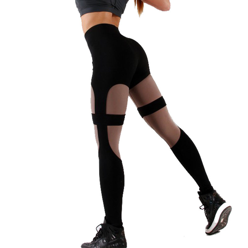 NORMOV Fashion Womens Leggings High Waist Skinny Hip Printing Elastic Breathable Workout Leggings Casual Slim Fitness Leggings