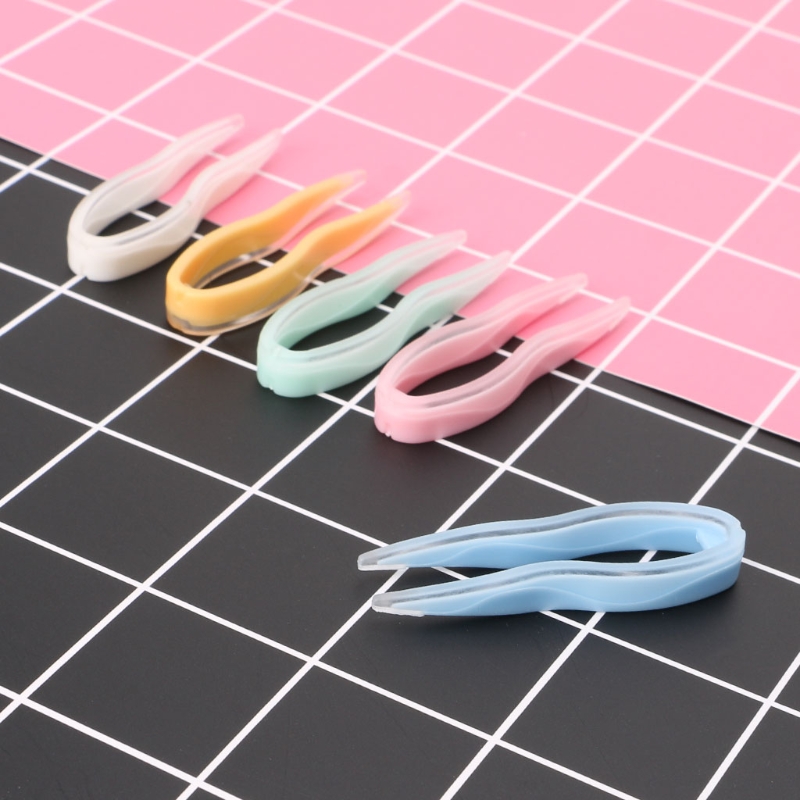 1pcs Contact Lens Care Tweezers Travel Clip Clamp Remover Tool Tips Kit Contact Lens Accessories Random delivery