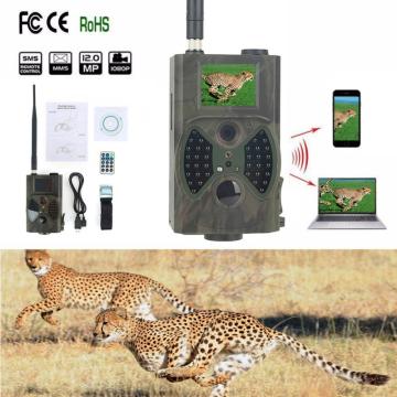 HC300M Digital Hunting Trail Camera Video Scouting Infrared 12MP MMS GPRS Cameras Night Vision Wildlife Cameras dropship