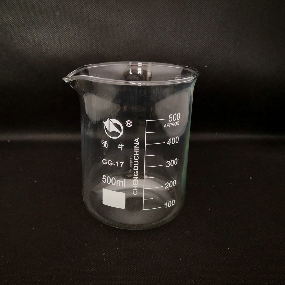 1PC 25ml to 2000ml Low Form High Borosilicate Glass Beaker Chemistry Container Experiment Labware For School