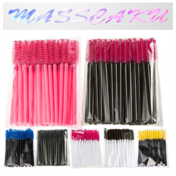 50 Pcs Eyelash Makeup Brushes Disposable Mascara Wands Applicator Eye lashes Cosmetic Brush Maquiagem Cilio Makeups Tool Kit