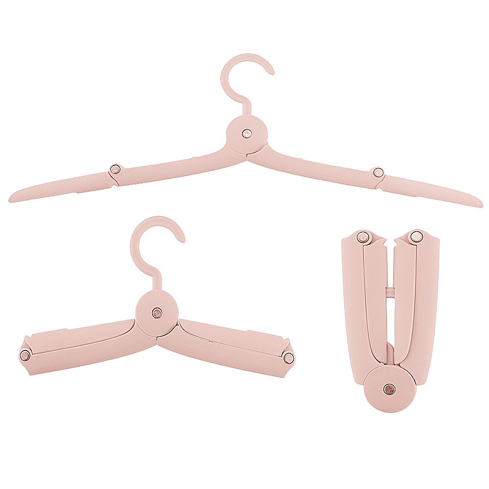 1pcs Travel Portable Folding Hanger Multi-Functional Travel Hanger Camping Travel Clothing Drying Cloth Hangers Storage