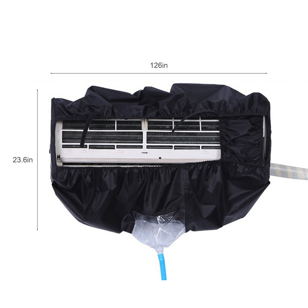 Air Conditioner Cleaning Protective Dust Cover Clean Tool Hanging Waterproof Protector Bag Air Conditioner Cleaning Covers