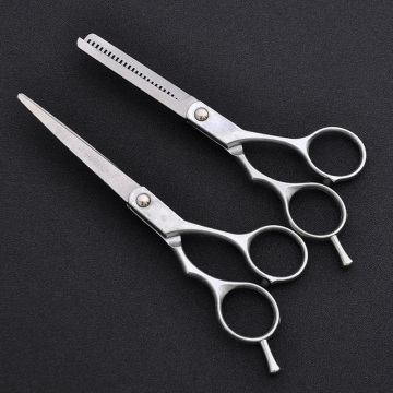 1pcs Portable Stainless Steel Thinning Shears Regular Hair Scissors Hairdressing Snipping Shearing Tool Flat Teeth Blades