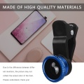 3 In 1 Macro 0.67x Wide Angle Fish Eye Lens Universal Mobile Phone Camera Fisheye Lenses For iPhone Samsung Huawei Accessories