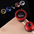 Durable Universal 3 In 1 Mobile Phone Lenses Fish Eye Smartphone Wide Angle Macro Camera Celular Lens Kit