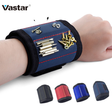 Wrist Support Strong Magnetic For Screw Nail Holder Wristband Band Tool Bracelet Pouch Bag Screws Drill Holder Holding