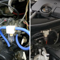 Car Engine oil separator Billet Reservoir Tank Black For honda civic replace 4in1 Mini Filter Billet Accessory Useful