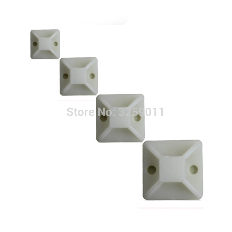 180PCS Self Adhesive Cable Tie Mounts 40*30 40*20 Screw Hole Anchor Point Provides Optimal Strength for Term green stick kit