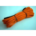 Orange 3/4"*30ft Kinetic Recovery Rope,Energy Rope,Synthetic Winch Rope,Double Braided Nylon Rope