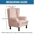 ECO Friendly Wingback Chair Slipcover