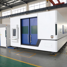 CNC Fiber Laser Cutting Machine with Exchange Table