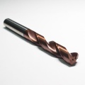 AHNO Tungsten Carbide Drill Bits 3xD with 2 Internal Coolants for CNC Machine, AlCr-based copper Balzers Coating