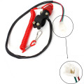 1Pc DC 12V Universal Motorcycle QUAD ATV Engine Stop Closed Tether Kill Switch Push Button