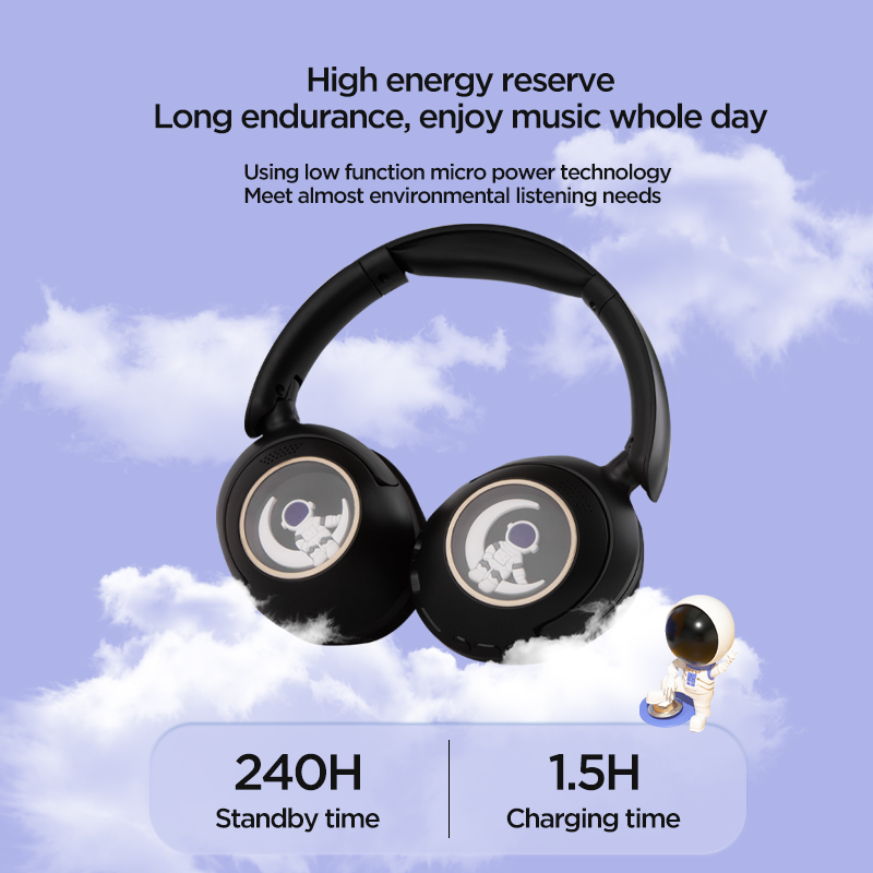 Cute wireless headset for gift