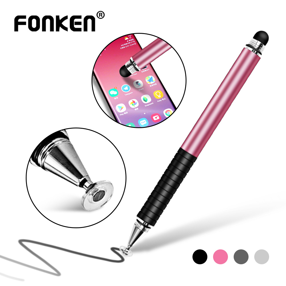ANKNDO 2in1 Stylus Pen For Apple Tablet Touch Pen For Capacitive Screen Drawing Pencil For Iphone Samsung Notebook Writting Pens