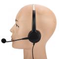 Home Office Headset Binaural Earphone with Microphone for Telephone Landline Phone Headset