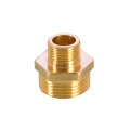 Brass Water pipe fittings 1/8 1/4 3/8 1/2 3/4 thread reducer Connection Adapte Copper Pneumatic Components Plumbing Accessories