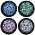 1pack Mixed Size (SS4-SS20) Crystal Colorful Opal Nail Art Rhinestone Decorations Glitter Gems 3D Manicure Books Accessory