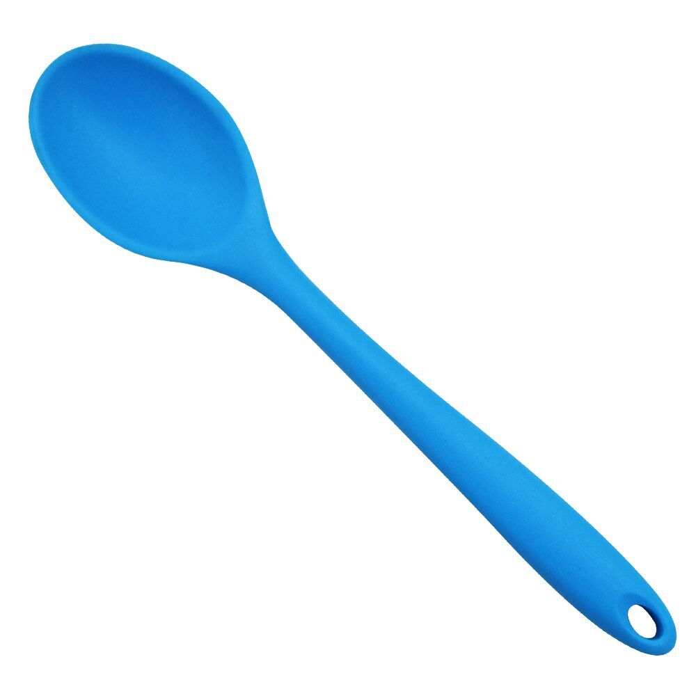 4Color 210mm Universal Flexible Heat Resistant Silicone Spoon Scraper Spatula Ice Cream Cake for Shovel Kitchen Tool Utensil