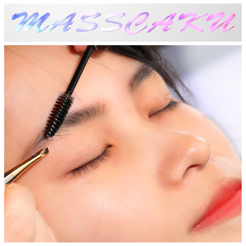 50 Pcs Eyelash Makeup Brushes Disposable Mascara Wands Applicator Eye lashes Cosmetic Brush Maquiagem Cilio Makeups Tool Kit