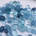 1pcs Natural raw ore transparent blue aquamarine crystal colorful home decoration, used in aquarium repair energy mineral stone