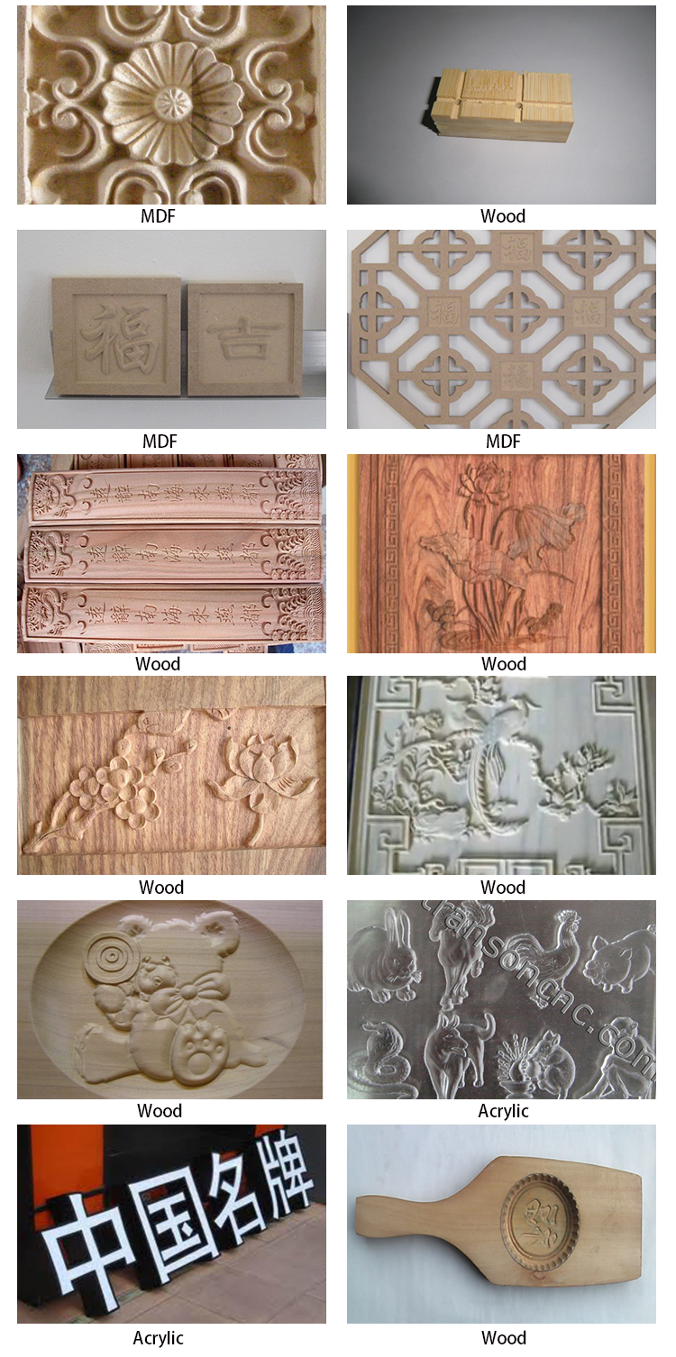 3d wood carving machine