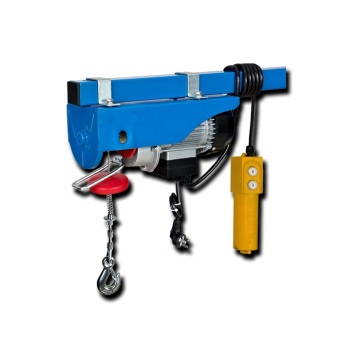 500-1000KG 12--30M 220V 50Hz 1-phase strong quality mini electric steel wire rope hoist, lifting PA mini block lifting machine