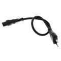 Power Adapter Cord EU 2 Pin Male To IEC 320 C5 Micky For Notebook Power Supply 30cm Drop Ship Support