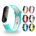 Millet Bracelet4 Wristband Smart Silicone Strap Watch Sports Bracelet Mesh Double Color Wristband Waterproof Colorful Watch Band